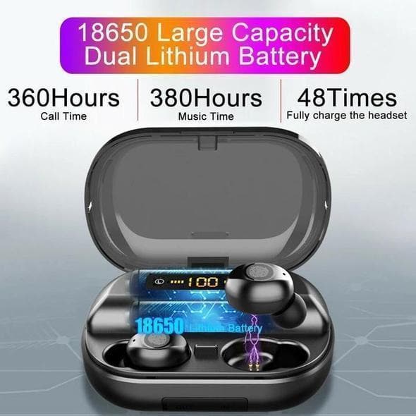 70% OFF Holiday Promotion-Touch Control Wireless Earbuds With Power Box
