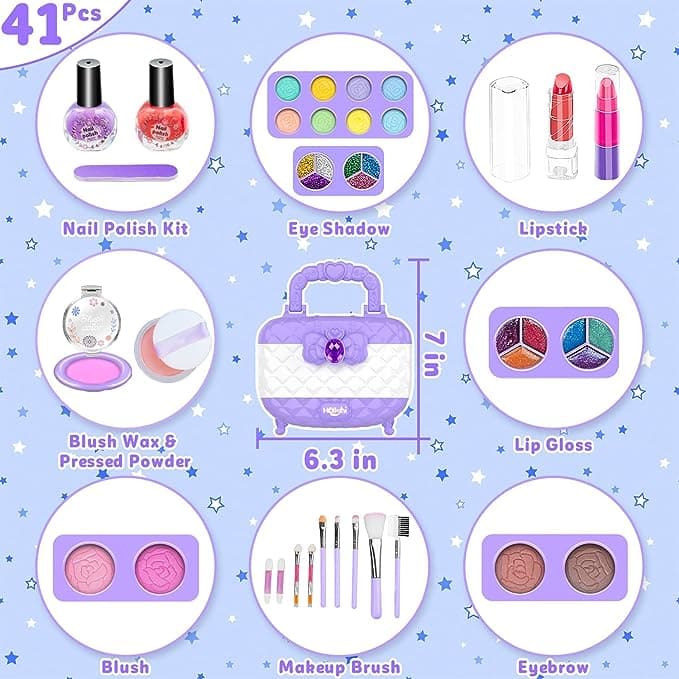 Kids Washable Makeup Beauty Kit