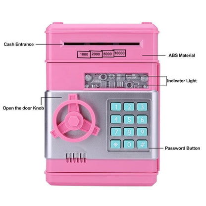 Safe & Secure Electronic Piggy Bank