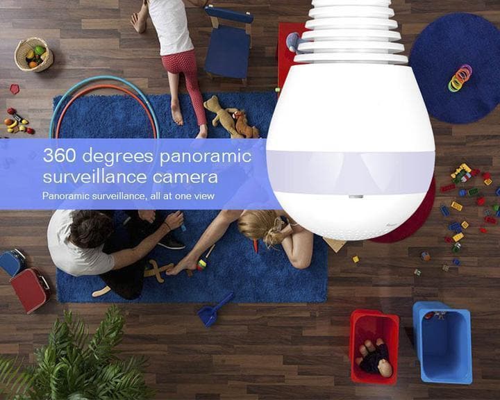 SmartBulb360™ Security Camera