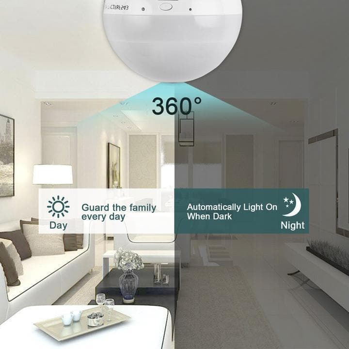 SmartBulb360™ Security Camera