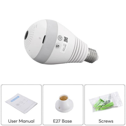 SmartBulb360™ Security Camera