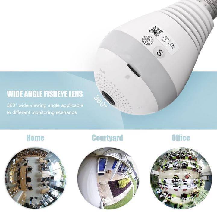 SmartBulb360™ Security Camera