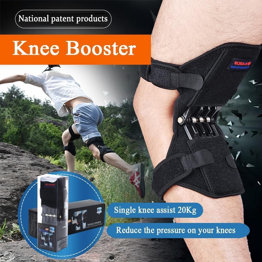 KNEE BOOSTER MECHANICAL BRACE (1 PAIR WITH LEFT + RIGHT)