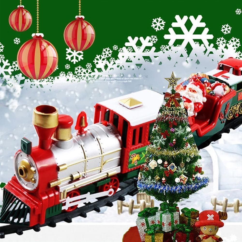 IN THE TREE OR UNDER THE TREE! CHRISTMAS TRAIN SET
