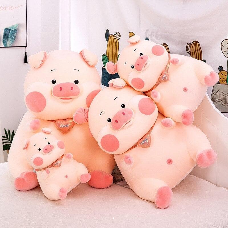 Cute Pink Pig Plush Toy