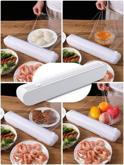 Cling film cutting tool