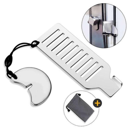 Stainless Steel Anti-theft Door Stopper Lock