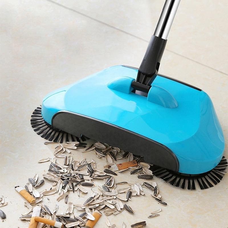 HIGH-TECH SWEEPING DEVICE, NO ELECTRICITY NEEDED (ALL IN ONE FLOOR-CLEANER)