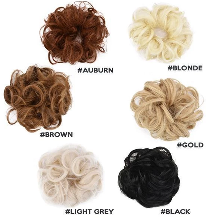 LAST DAY PROMOTION, 50% OFF🔥MESSY OUT-OF-BED ROSE BUN SCRUNCHIE