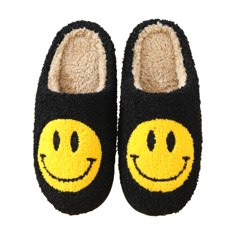 Smiley Face Slippers