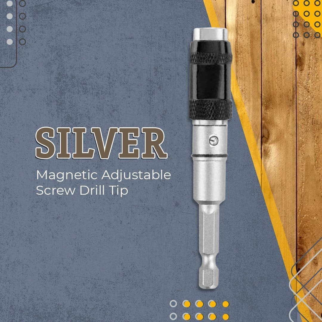 Magnetic Adjustable Screw Drill Tip