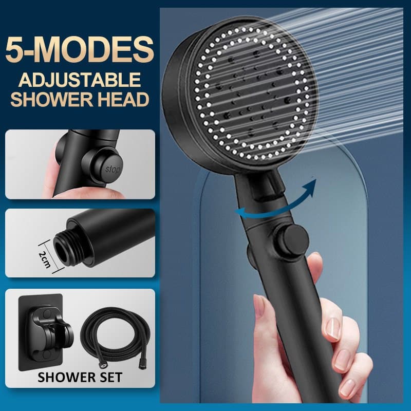 Multi-functional High Pressure Shower Head