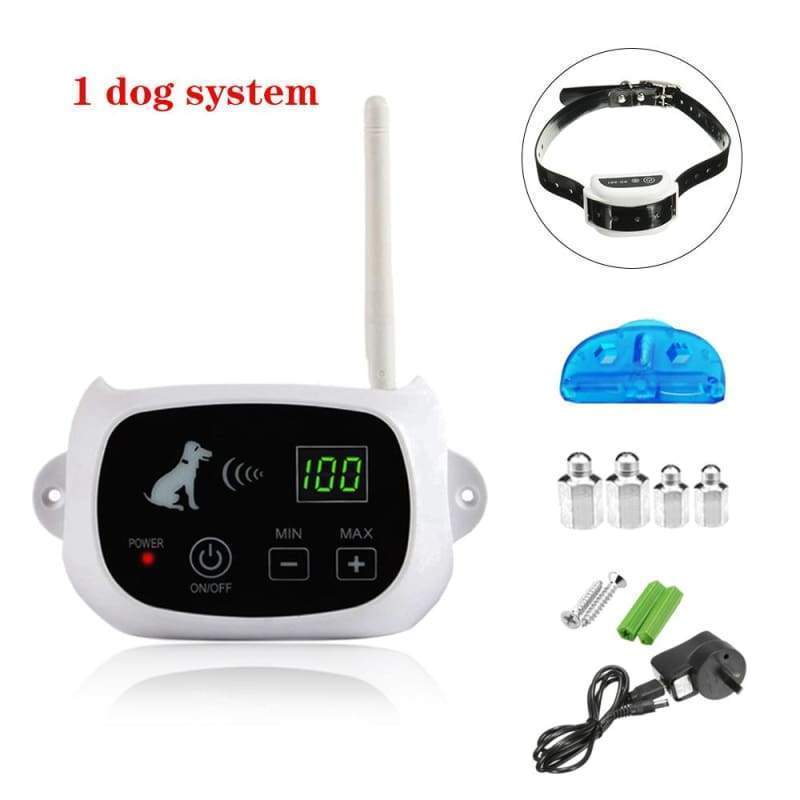 WIRELESS DOG FENCE WITH COLLAR